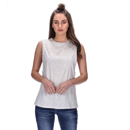 boxy grey singlet