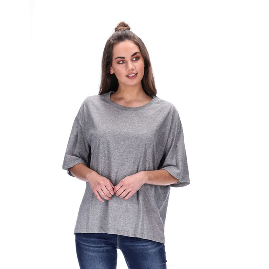 oversized womens tee grey