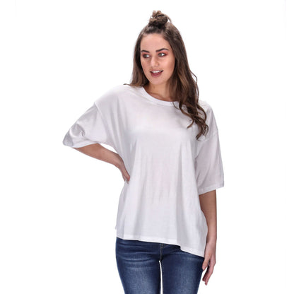 oversized womens tee white