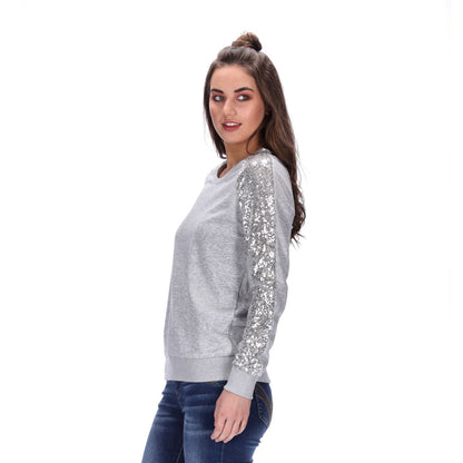 Frankie Sweater Grey/Silver