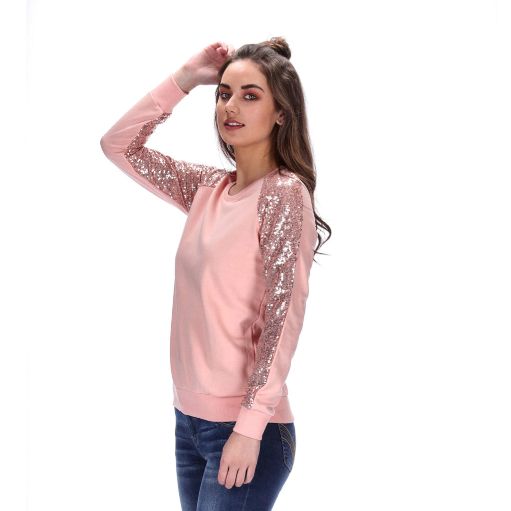 Frankie Sweater Peach/Rose