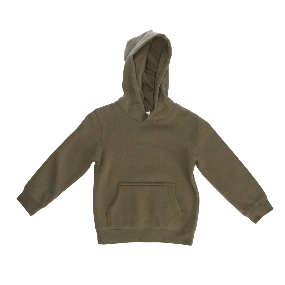 kids army green hoodie