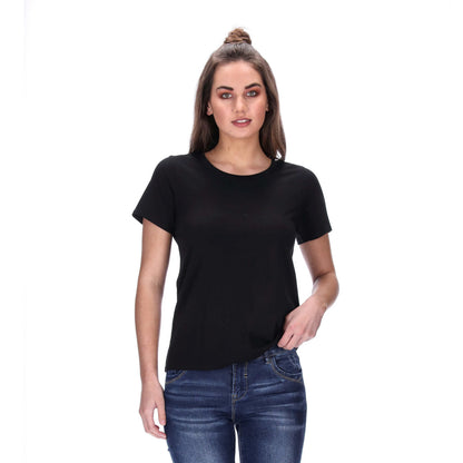 basic black tee