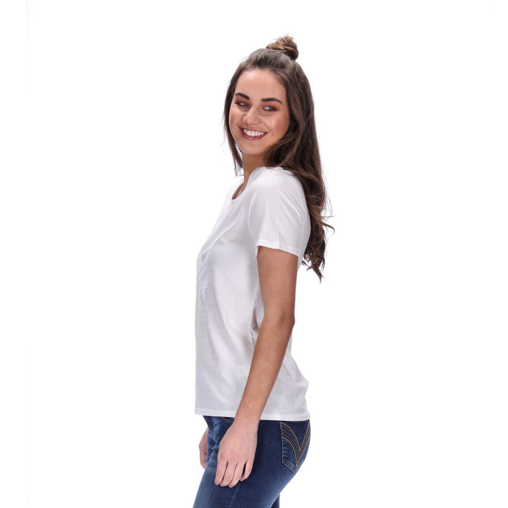 Hudson Tee White
