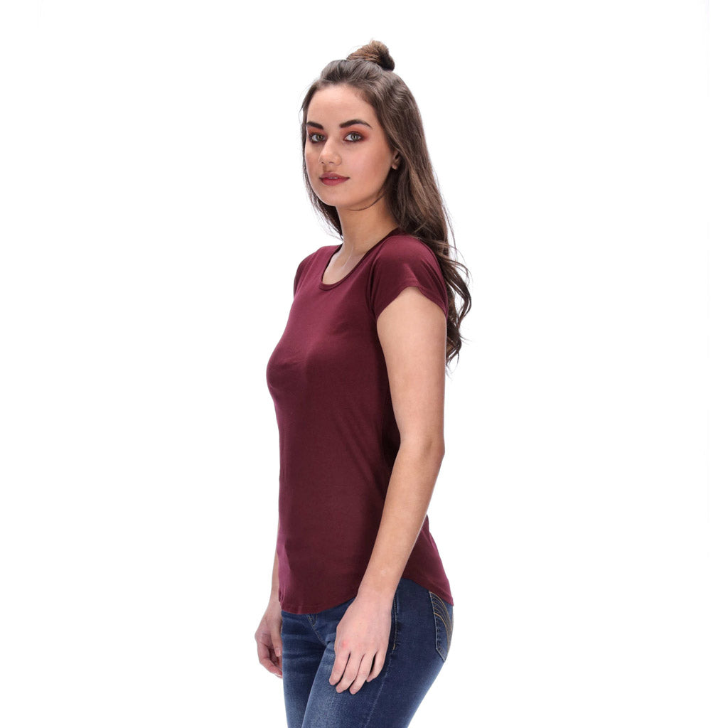 Hunter Tee Burgundy