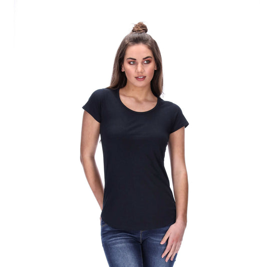 womens navy tee