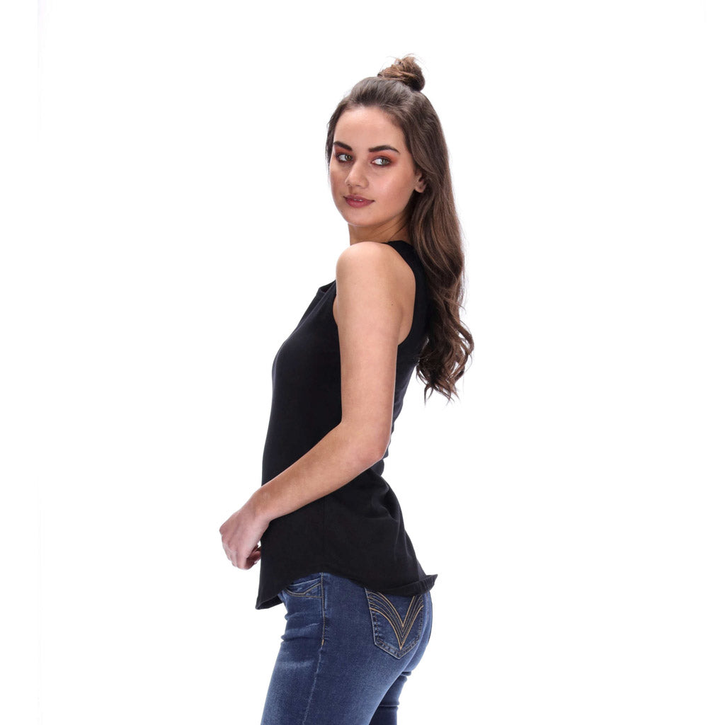 Jade Singlet Black