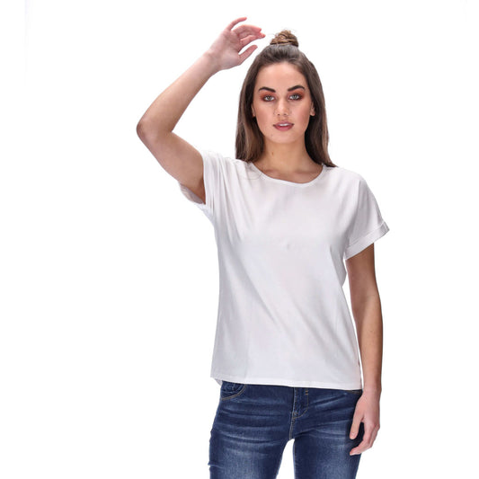 womens white t-shirt