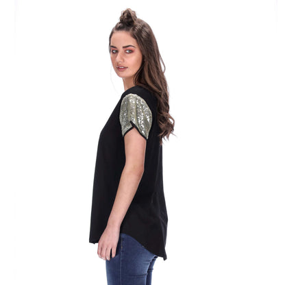 Kali Tee Black/Gold