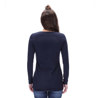 London Long Sleeve Top Navy