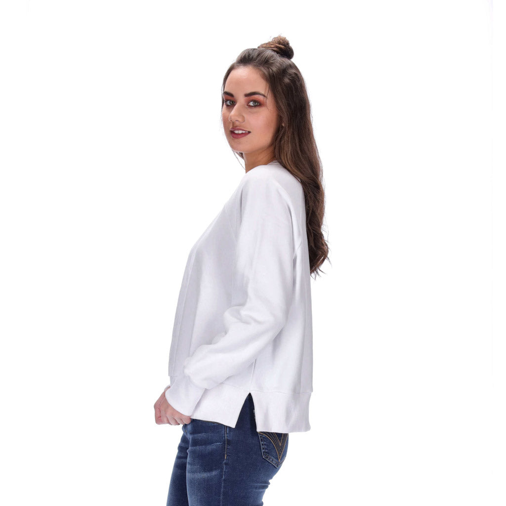 Lynette Sweater White