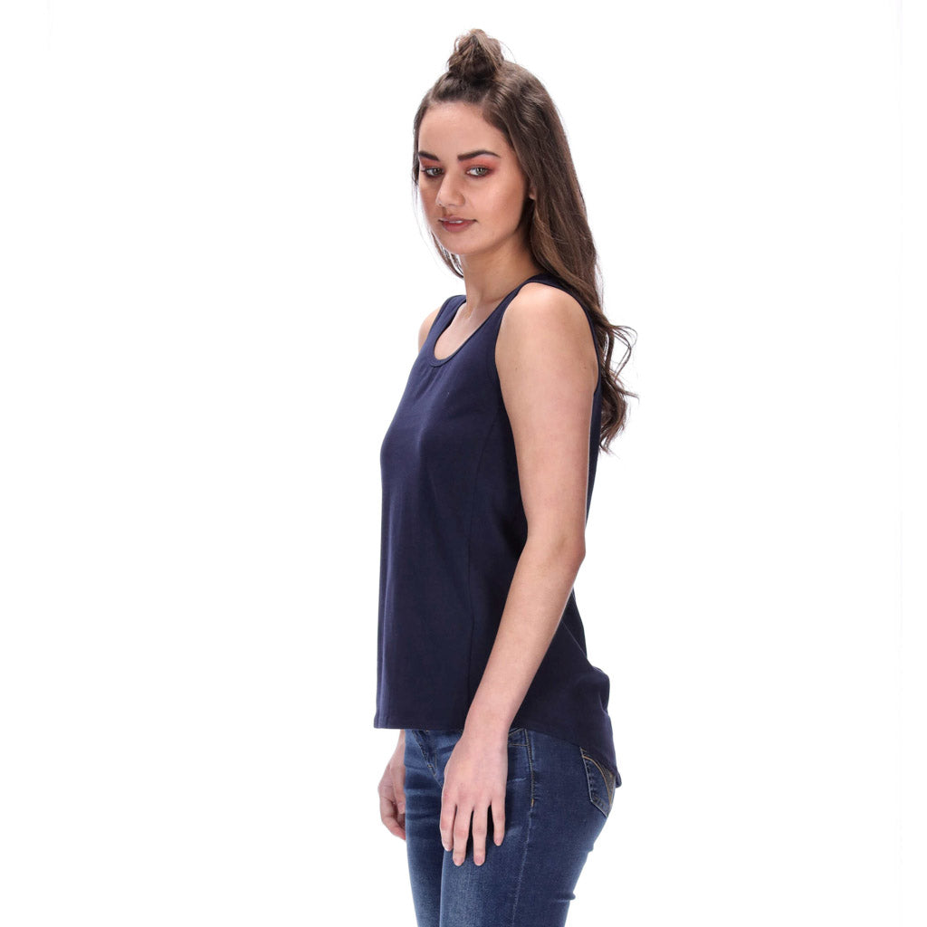 Nikki Singlet Navy