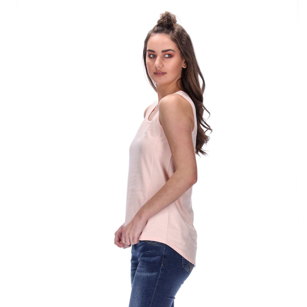 Nikki Singlet Peach