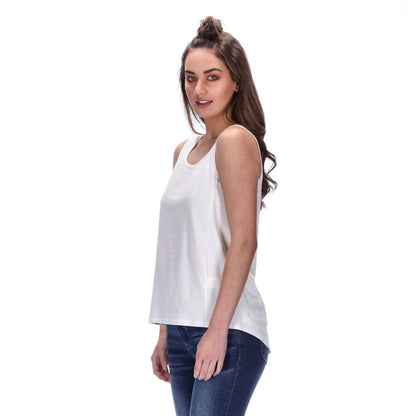 Nikki Singlet White