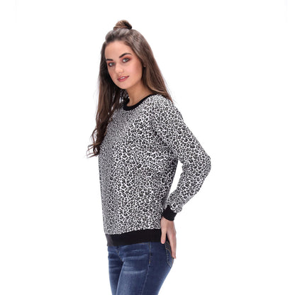 Olivia Sweater White/Black