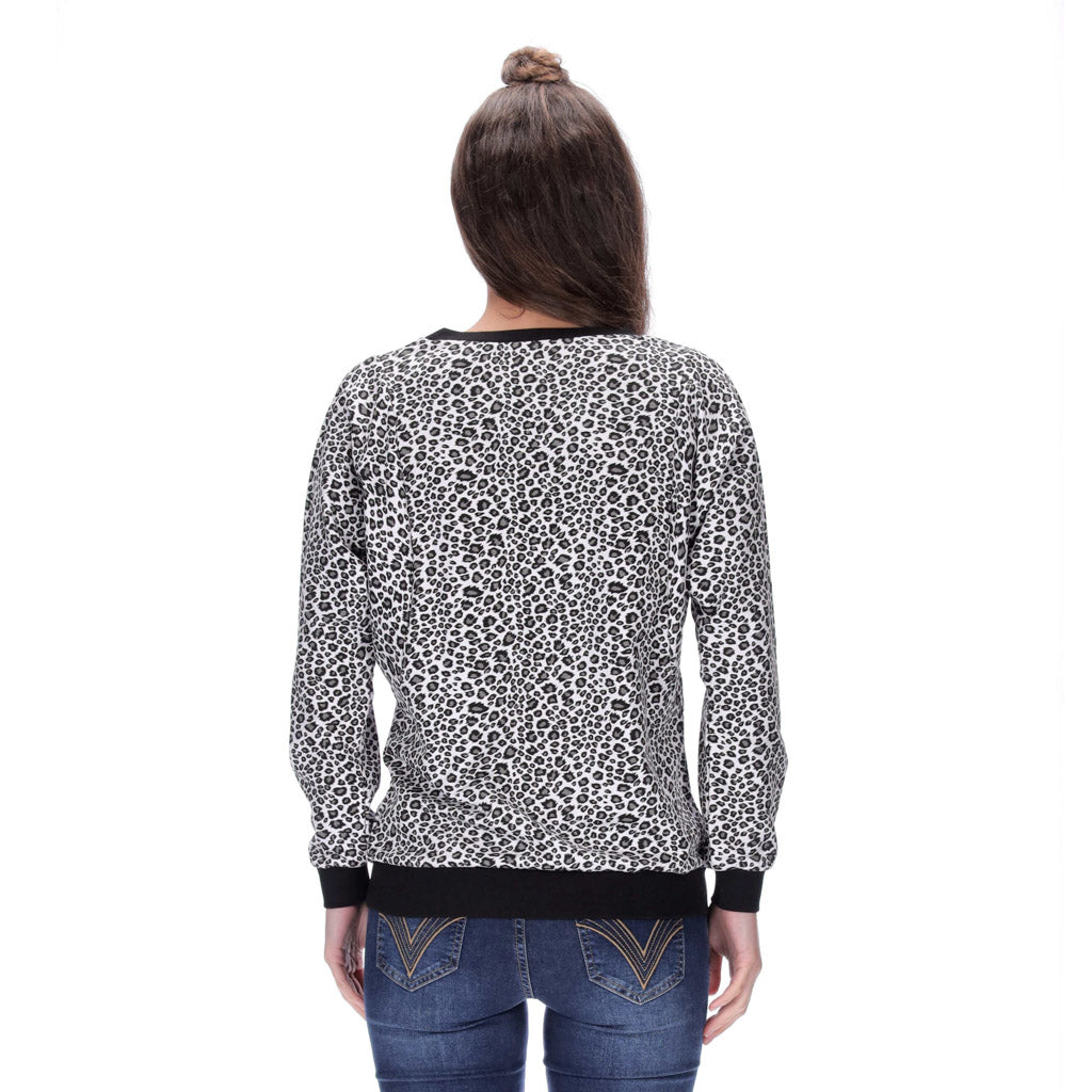 Olivia Sweater White/Black