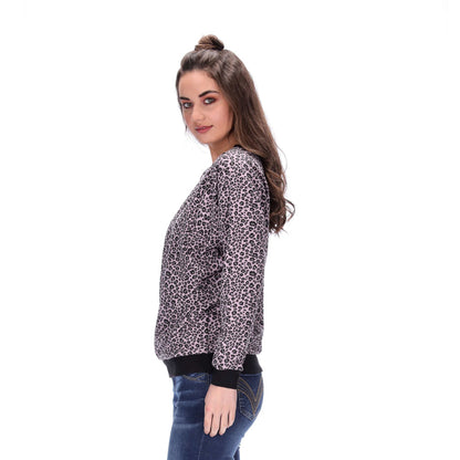 Olivia Sweater Lilac/Black