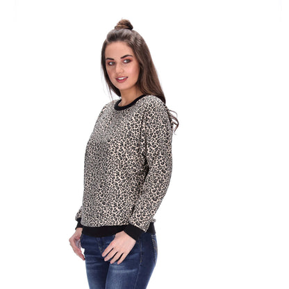 Olivia Sweater Vanilla/Black