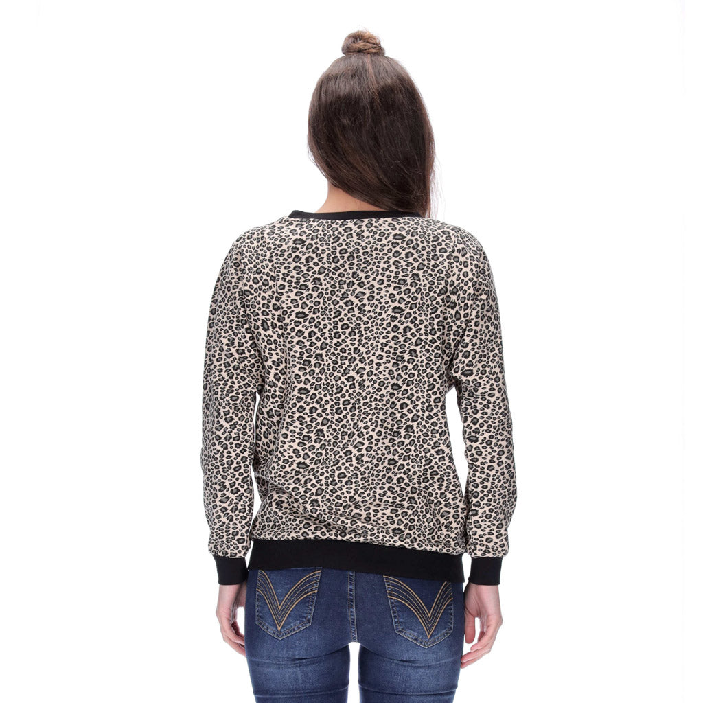 Olivia Sweater Vanilla/Black