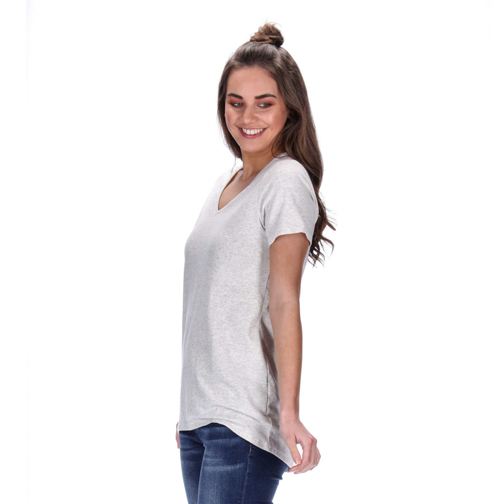 Phoenix Tee Oatmeal Marle