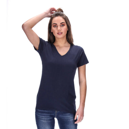 basic navy tee