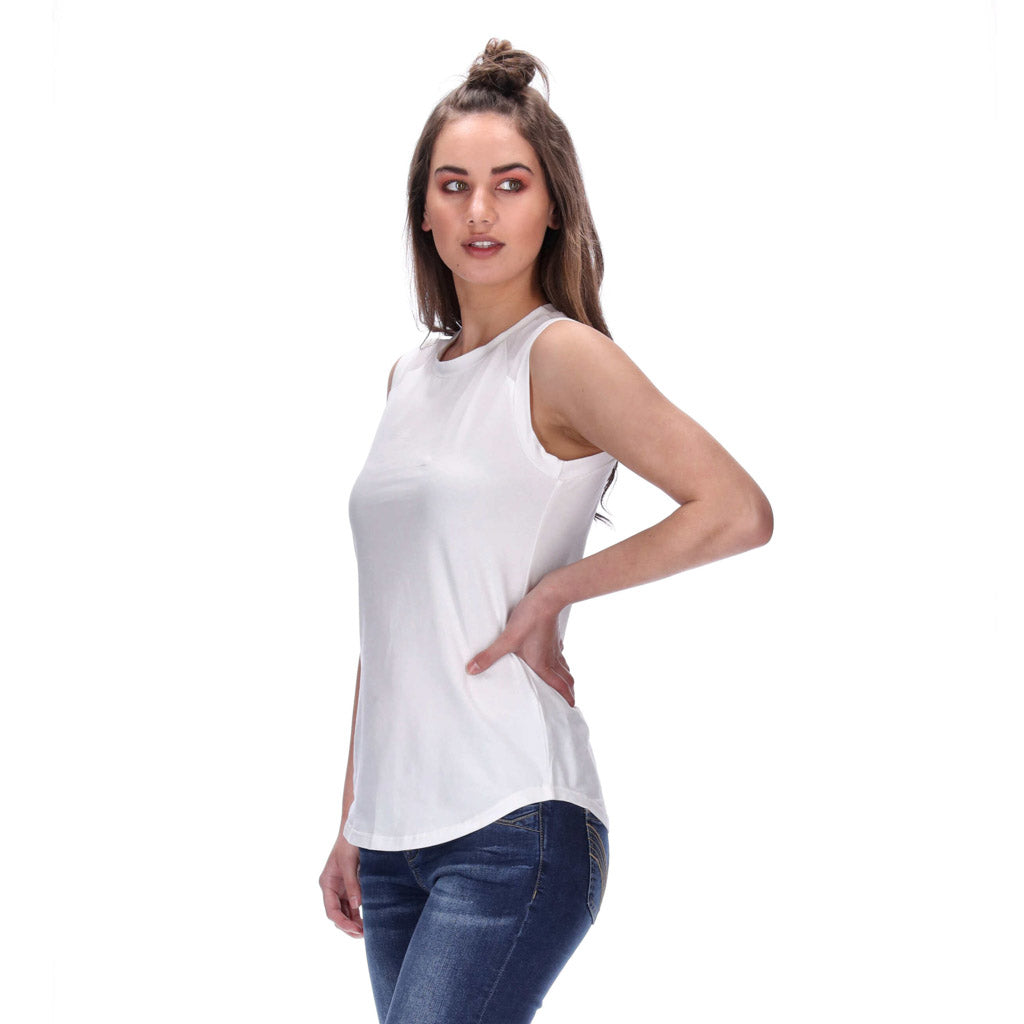 Piper Singlet White
