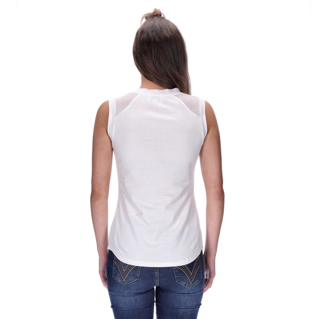 Piper Singlet White