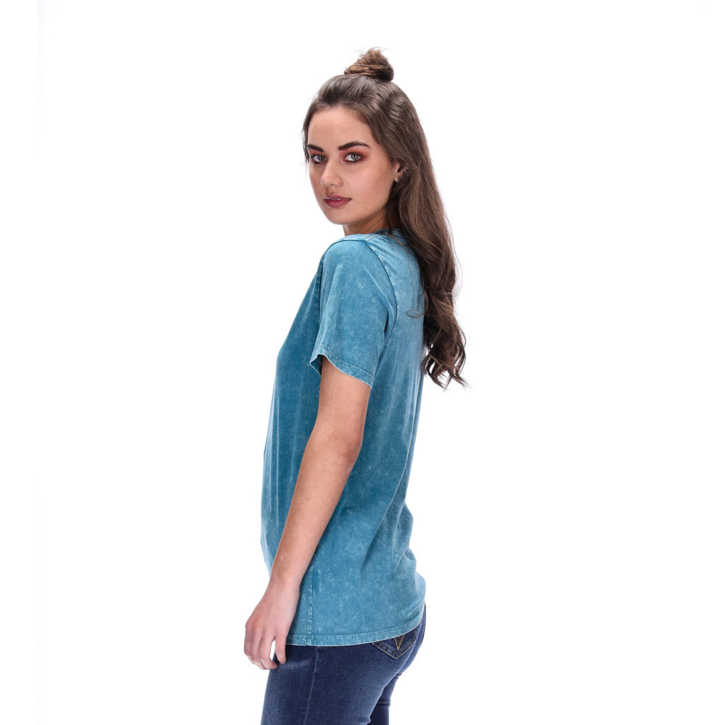 Rio Tee Distressed Teal