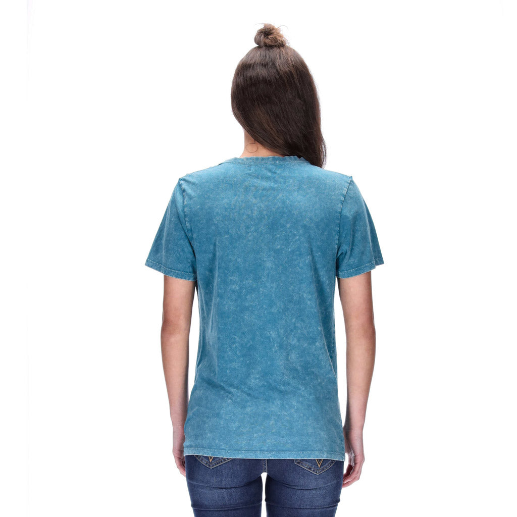Rio Tee Distressed Teal