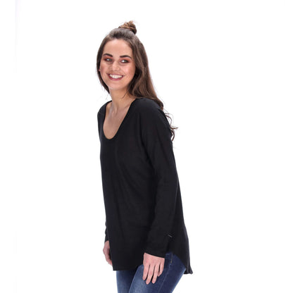 Sydney Long Sleeve Top Black