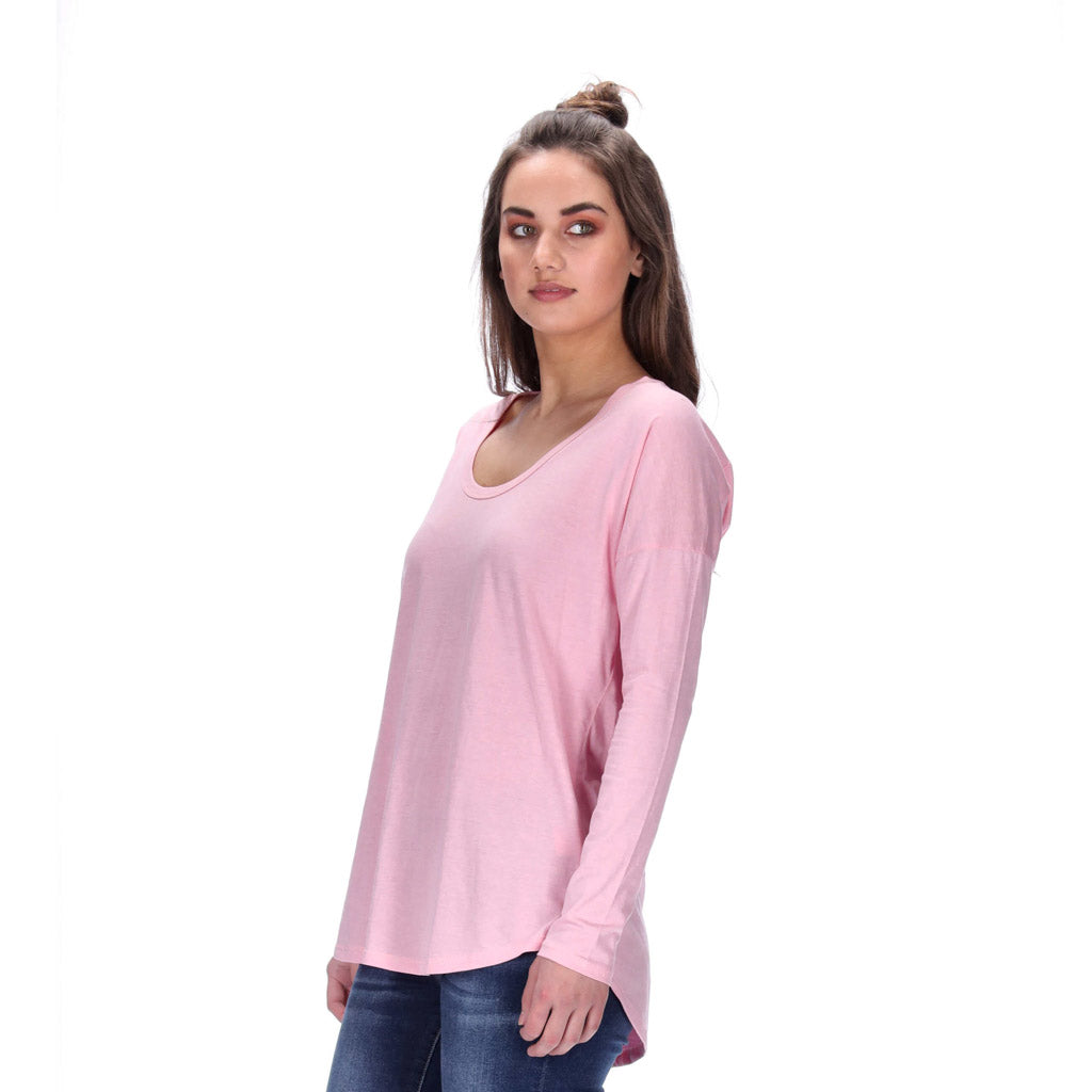 Sydney Long Sleeve Top Pink