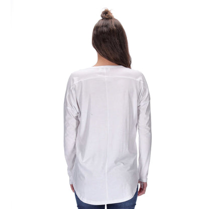 Sydney Long Sleeve Top White