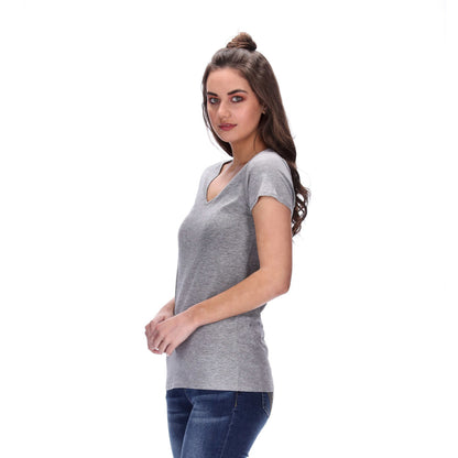 Talia Tee Grey Marle