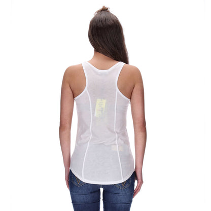 Teagan Singlet White